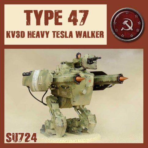 Type 47 Heavy SSU Walker (With Resin Pilot)