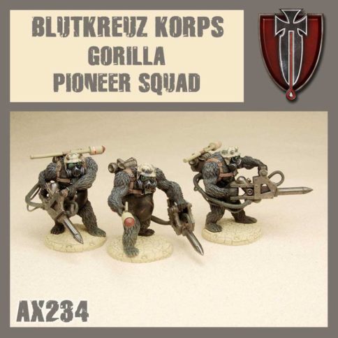 Blutkreuz Korps Gorilla Pioneer Squad