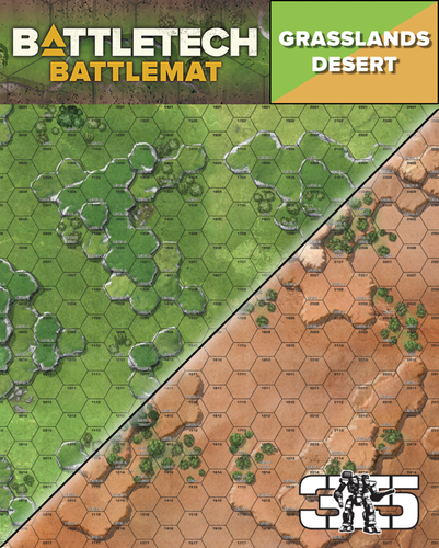 Battletech playmats Desert/grasslands neoprene