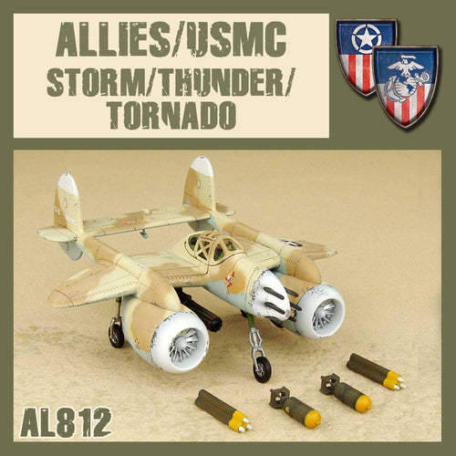 K-AL812: ALLIES/USMC STORM/THUNDER/TORNADO MODEL KIT