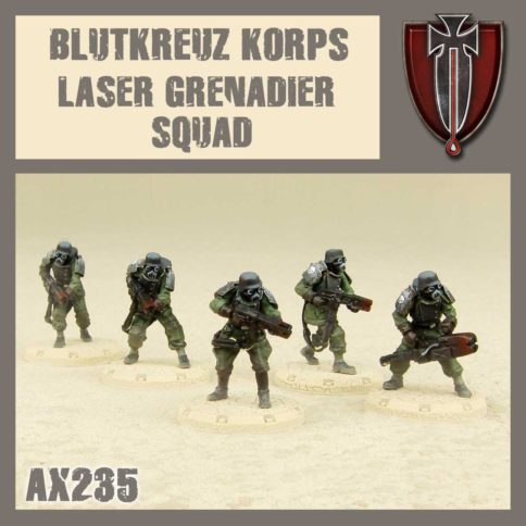 Blutkreuz Korps Laser Grenadiers