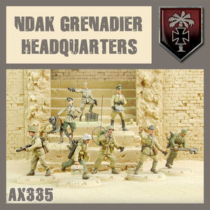 NDAK Grenadiers HQ model kit