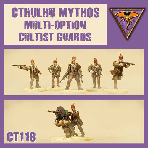 CTHULHU MYTHOS CULTIST GUARDS MULTIOPTION BOX