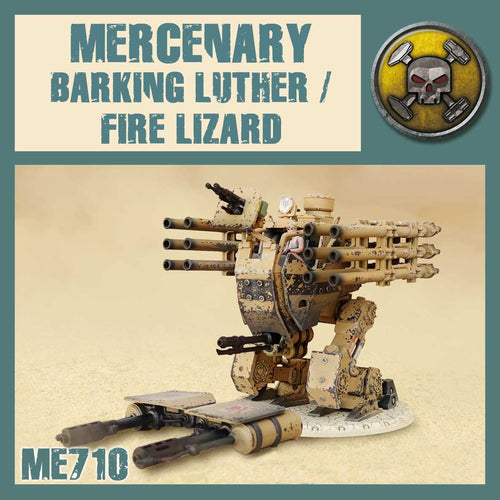 MERCENARY BARKING LUTHER/FIRE LIZARD