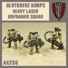 Blutkreuz Korps Heavy Laser Grenadier Squad