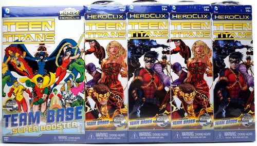 Teen Titans HeroClix booster brick - 8+1 booster